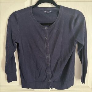 GAP Women's Deep Blue Cardigan
